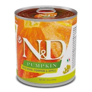 ENRASTADOG Comida para perros FARMINA ND DOG PUMPKIN JABALI 285GR
