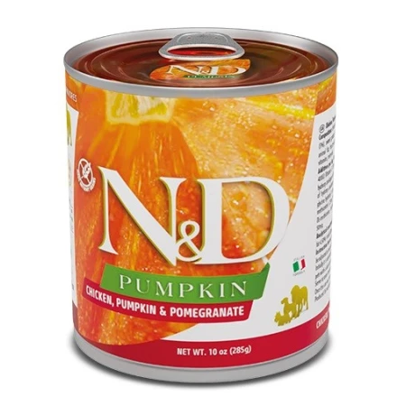 ENRASTADOG Comida para perros FARMINA ND DOG PUMPKIN POLLO 285GR