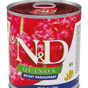ENRASTADOG Comida para perros FARMINA ND DOG QUINOA WEIGHT MANAGEMENT 285GR