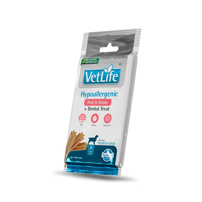 ENRASTADOG Comida para perros FARMINA TREAT VET LIFE DOG HYPO CERDO ADULT MINI 60GR