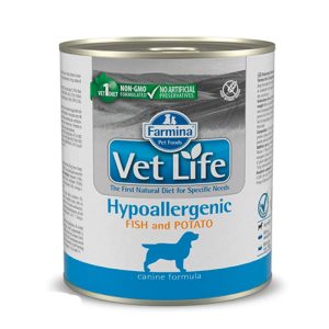 enrastadog comida para perros FARMINA VET LIFE DOG HYPOALLERGENIC TRUCHA 300GR