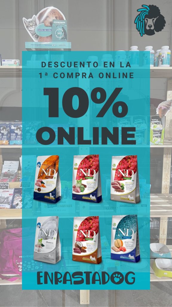 enrastadog descuento primer pedido tienda online productos para mascotas