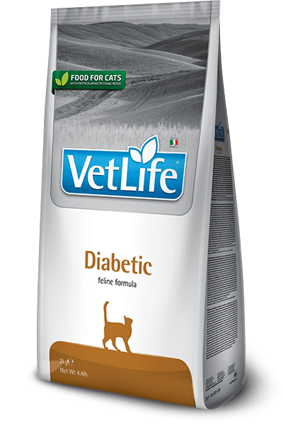 enrastadog peluqueria canina y tienda online FARMINA VET LIFE CAT DIABETIC